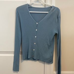 Blue button up shirt 💙